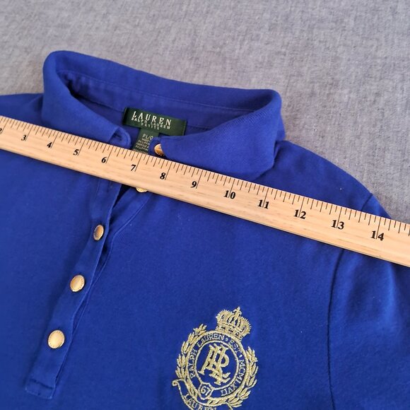 Lauren Ralph Lauren polo sweater with gold embroidered logo - Picture 6 of 11